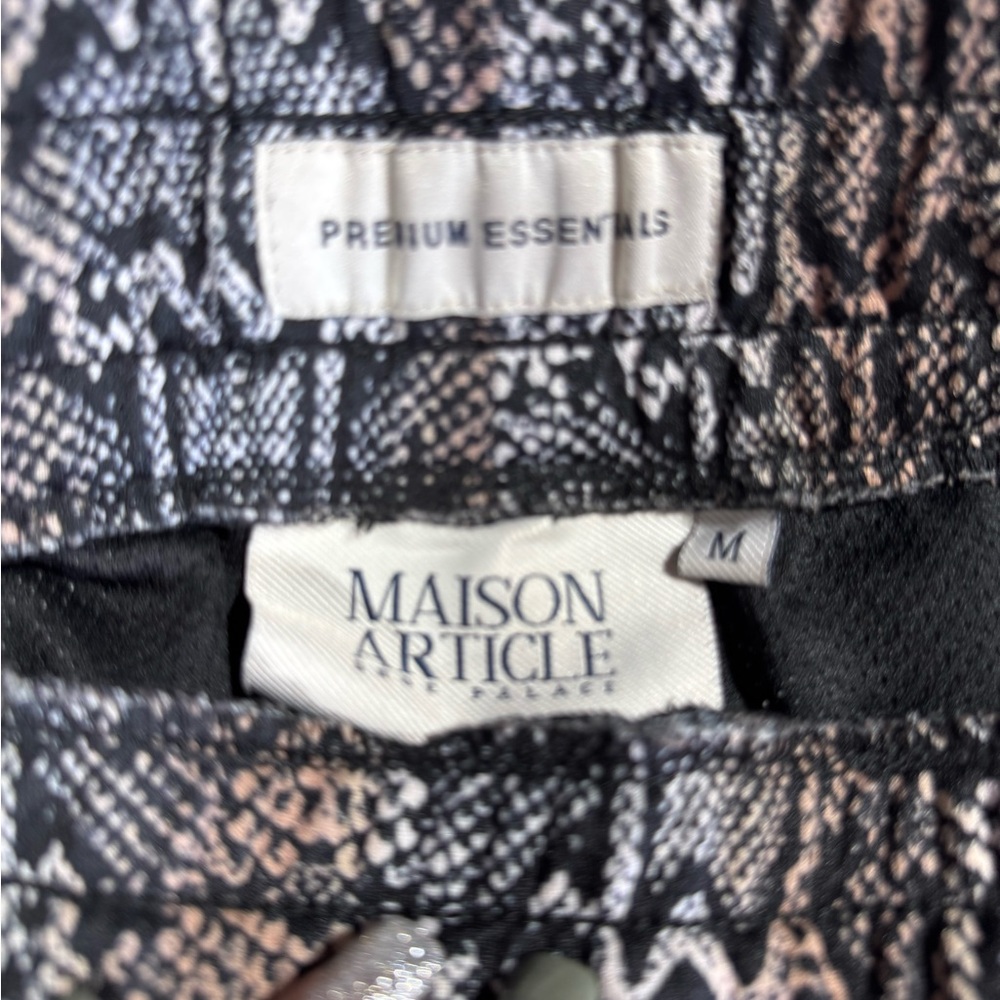 Maison Article Snake Print Jacket - image 2